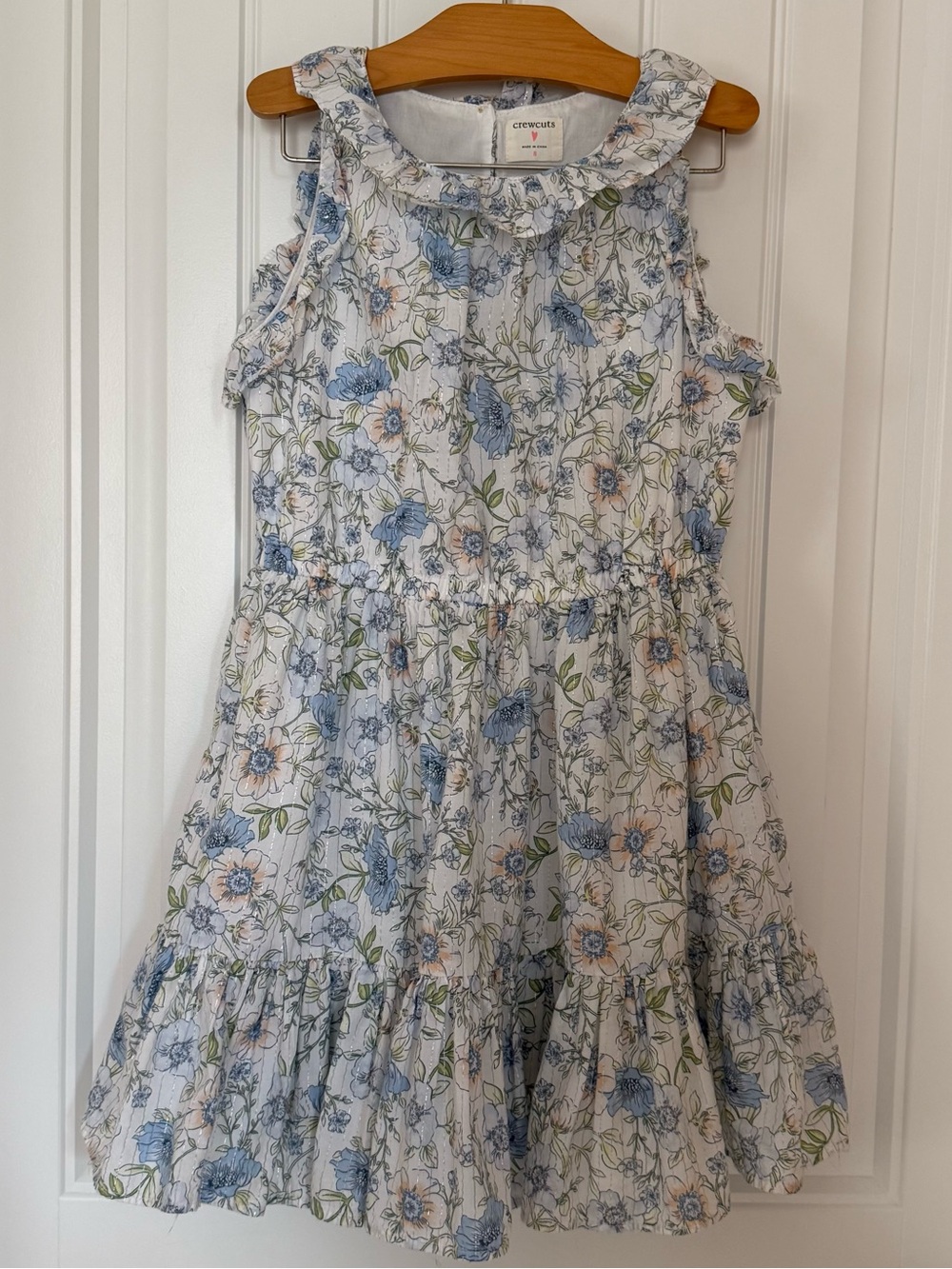 🌸 Crewcuts Girls Floral Dress Size 8 🌸